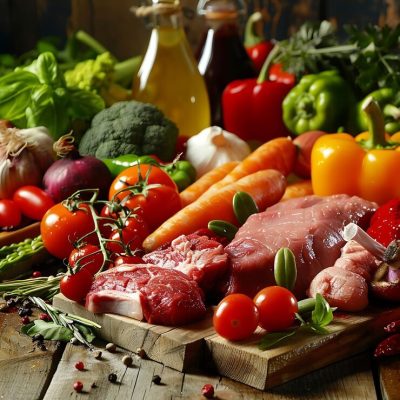 imgi_28_raw-meat-cutting-board-with-vegetables-wooden-table-kitchen-closeup_1111504-26840